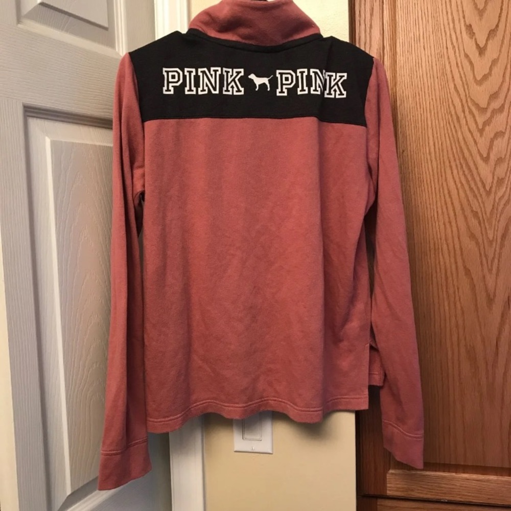 Pink Half Zip